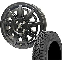 タイヤ・ホイール riva riva Amazon | RIVAI OFFROAD Plastic Bomb 12x4.0J 4/100 +42 マット